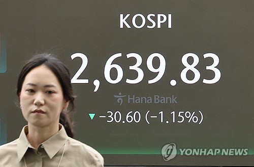 KOSPI opens lower amid Middle East unrest