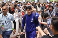 S. Korean team arrives in Singapore for World Cup qualifier