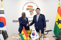 尹 "서로 가진 잠재력 실현 기대"…아프리카 4개국 회담