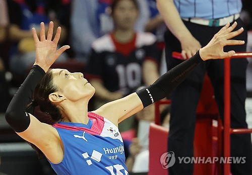 Kim Yeon-koung's retirement from women's volleyball team