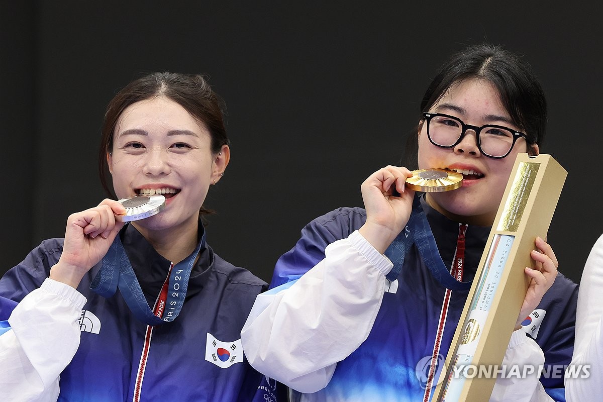 Corea del Sur alcanza el objetivo de medallas de oro en tiro y tiro con