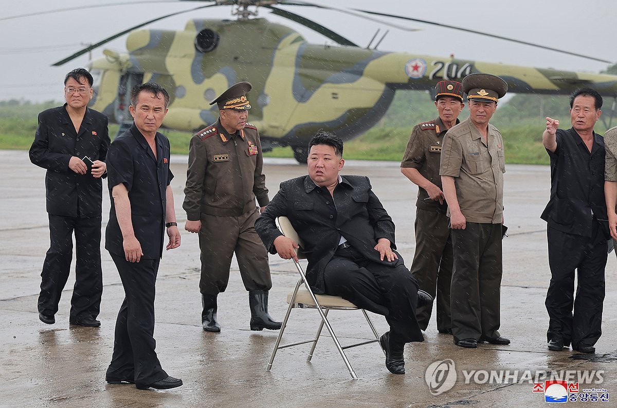 Inspection de Kim Jong-un | AGENCE DE PRESSE YONHAP