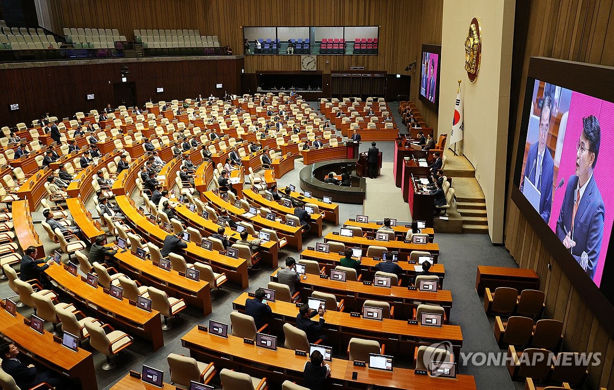 외교·통일·안보 분야 대정부질문 시작