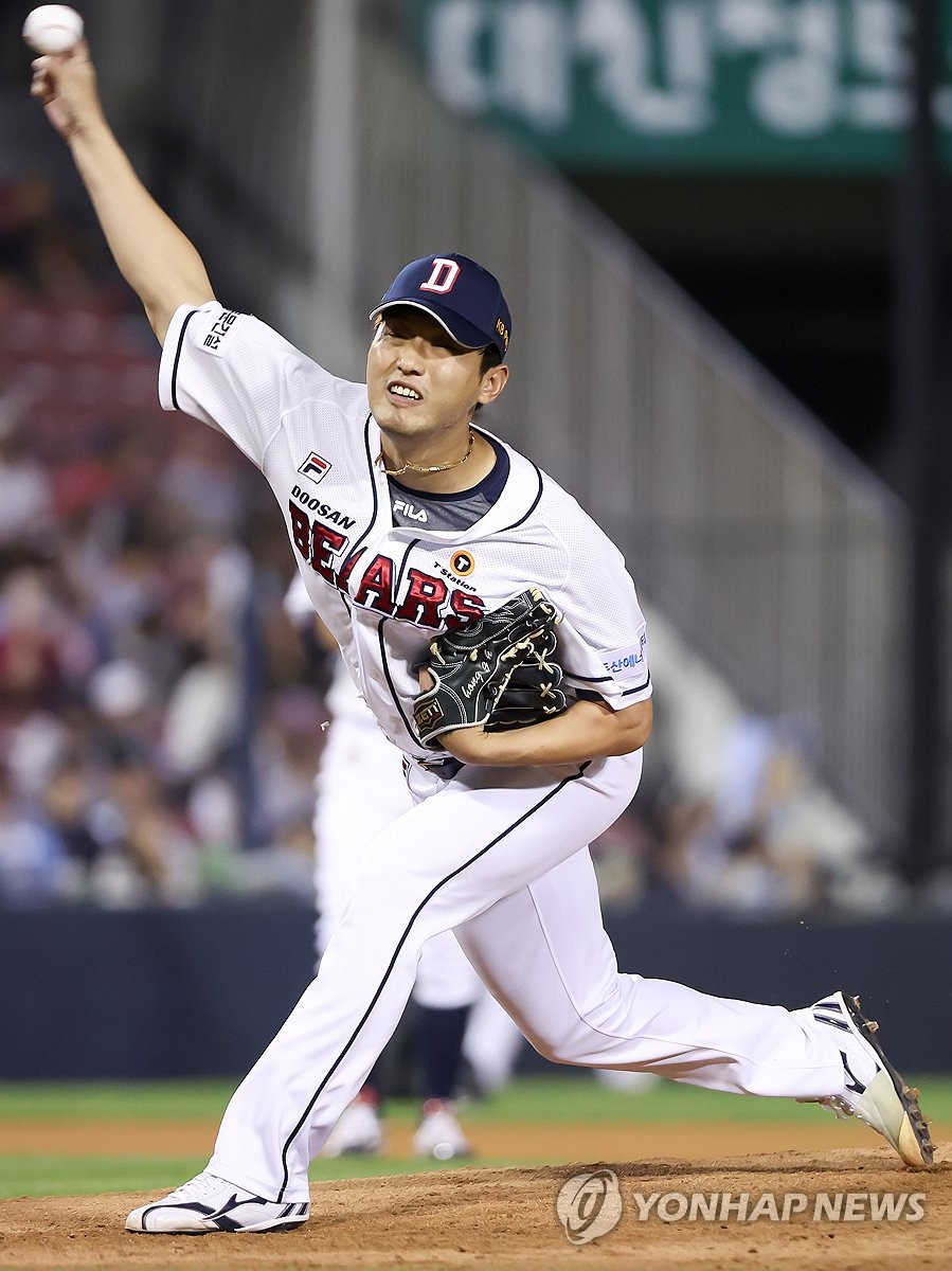 교체 투입된 홍건희