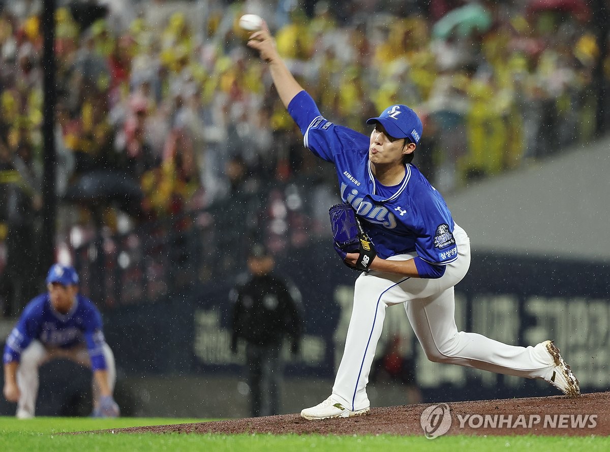 삼성 선발 원태인 '한국시리즈 첫 승은 내가 책임진다'