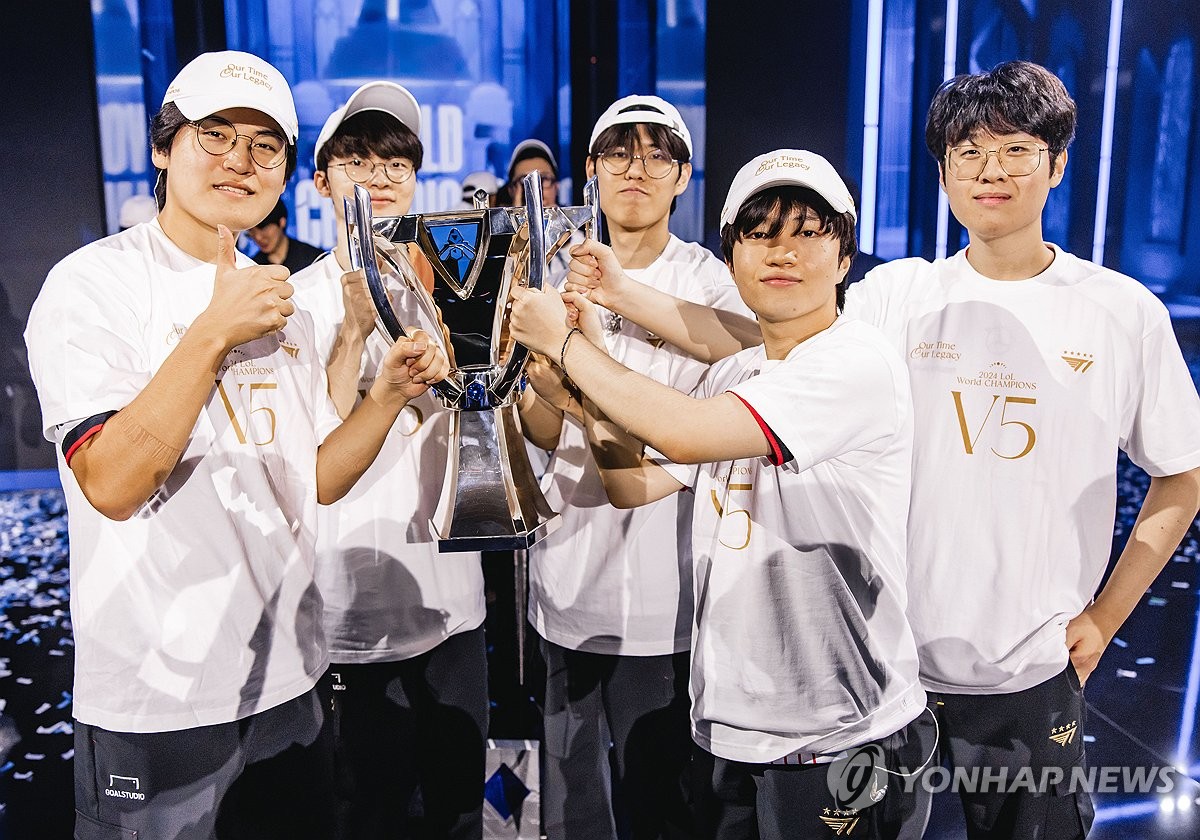 T1 wins LoL World Championship Yonhap News Agency