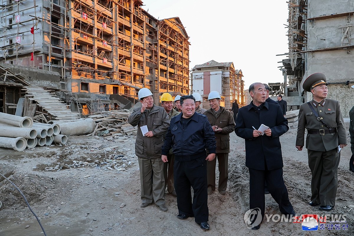 Inspection de Kim Jong-un | AGENCE DE PRESSE YONHAP