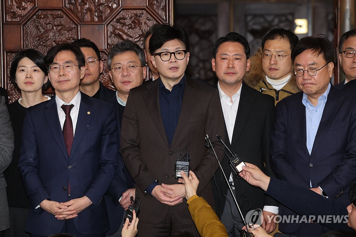 韓国与党代表「尹大統領は詳細に説明を」 国防相の解任求める 聯合ニュース