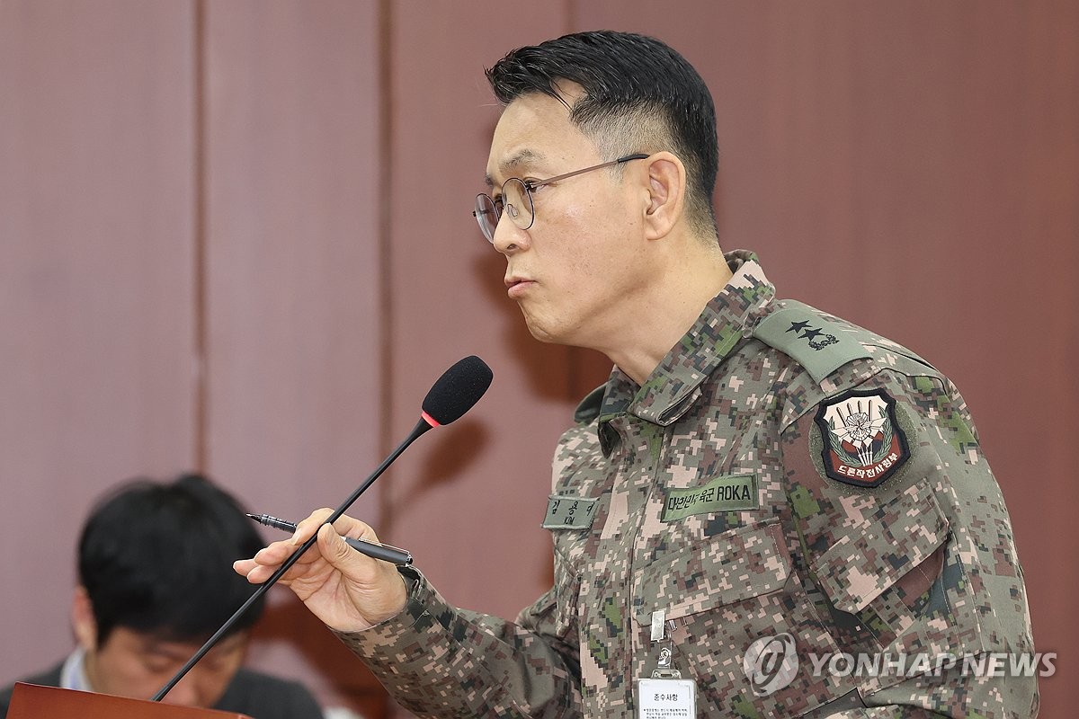 드론사령관 "무인기작전, 합참지휘 따라 진행…비상계엄 …