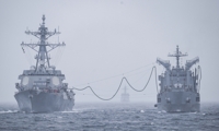 S Korea-US naval drill
