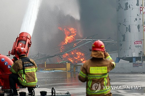 韓国タイヤ大手の光州工場で火災　鎮火まで数日かかる見通し