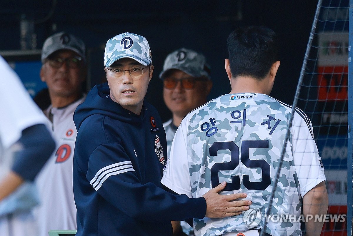 '타율 1위' 두산 양의지 1군 등록…불붙은 타격왕 경쟁