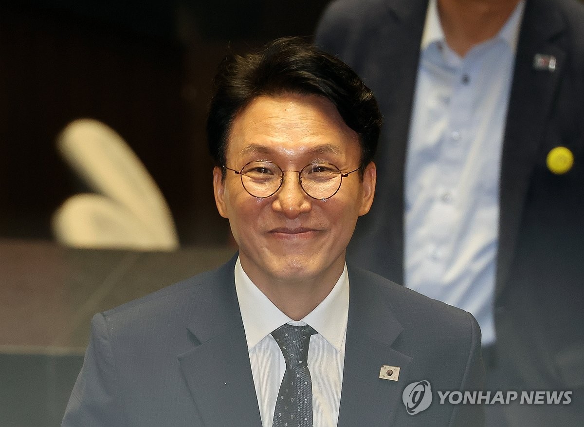 김민석 총리 임명안 재가 현장