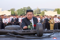 N.K. leader visits Revolutionary Martyrs' Cemetery