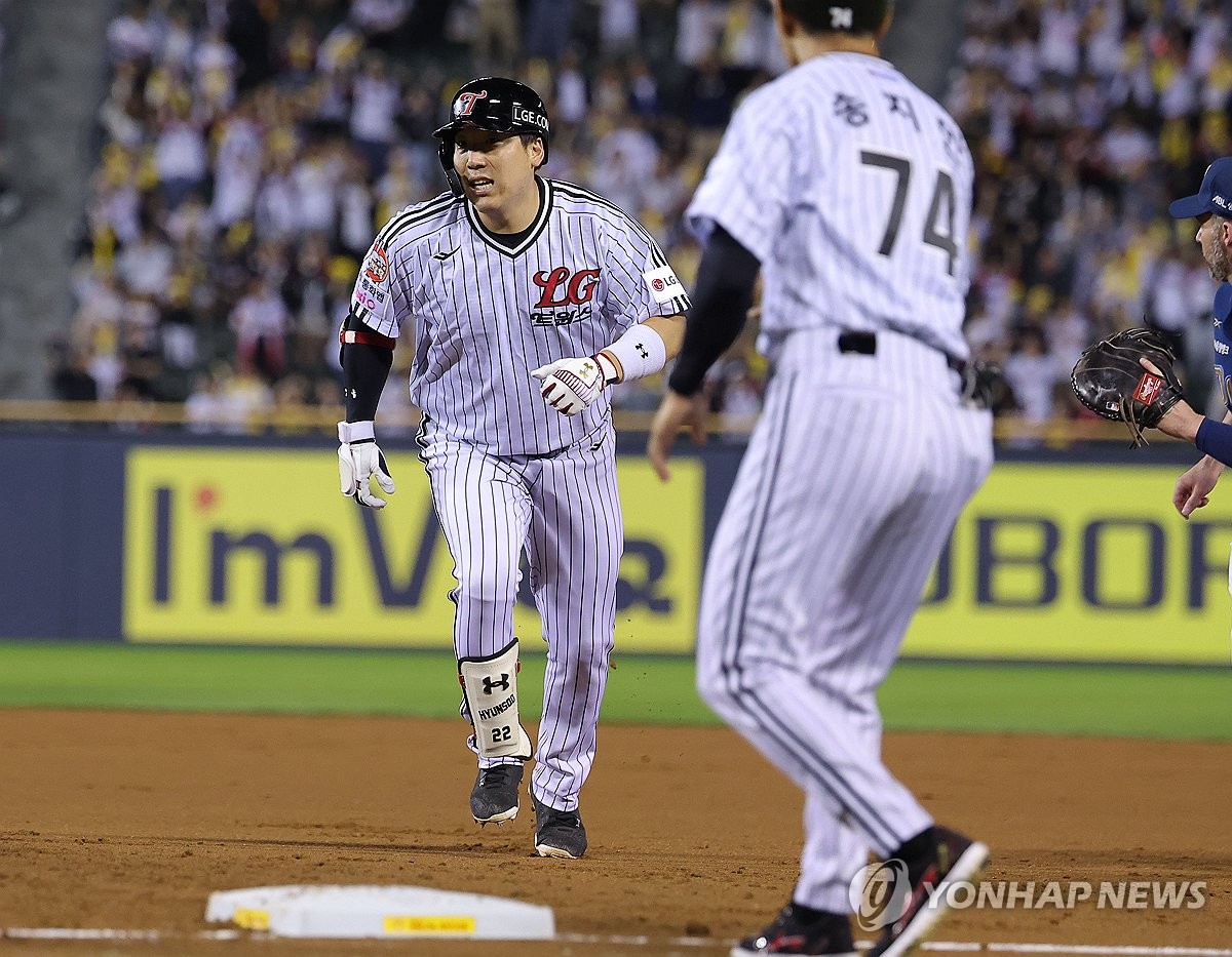 김현수 1타점 적시타