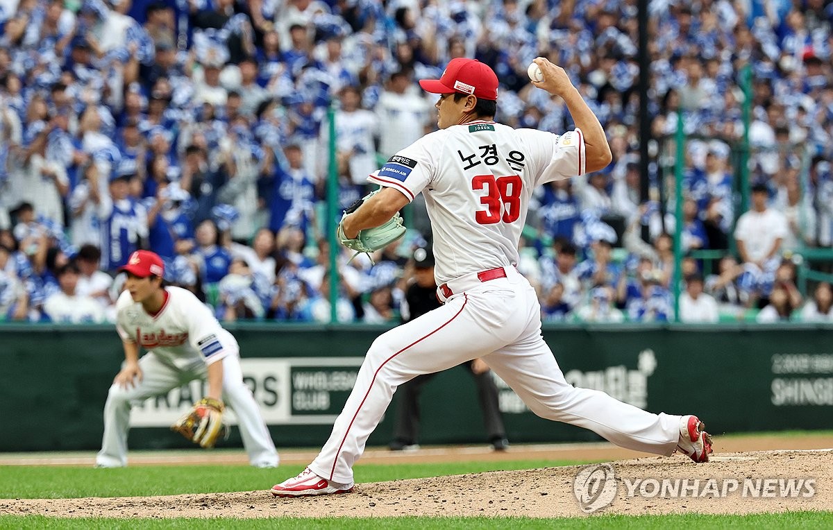 역투하는 SSG 노경은