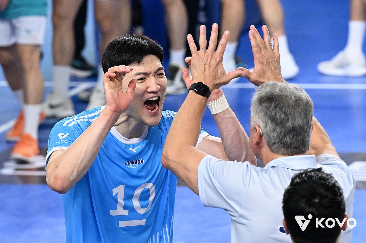 남자배구 대한항공 8연승 시작, KB전 패배 후 정지석의 '일침'