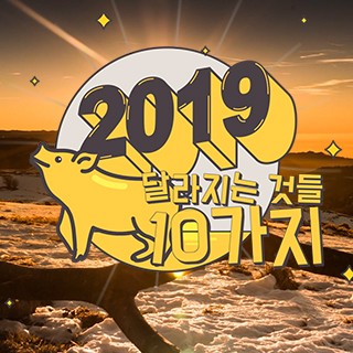 [포토무비] 2019년 달라지는 것들 10가지