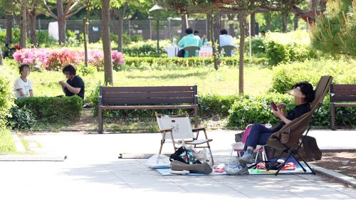 주말 초여름 더위…서울 낙성대공원